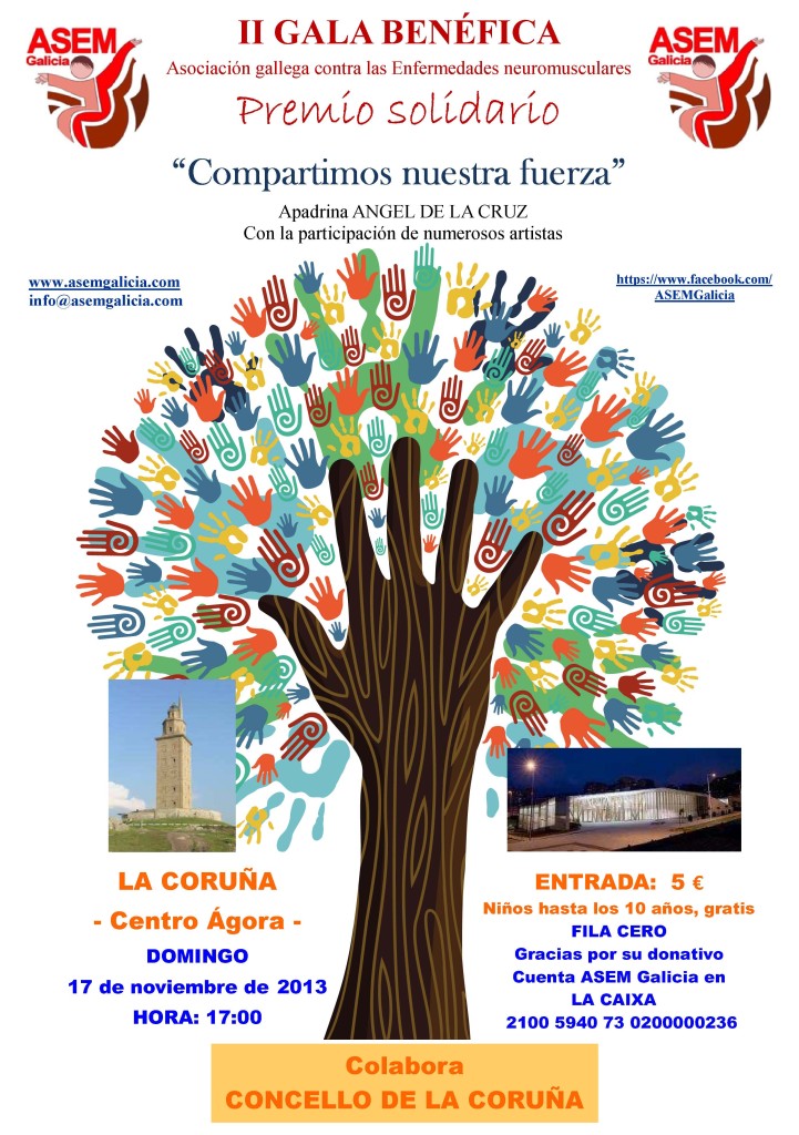 II Gala SOLIDARIA Asem Galicia en A Coruna
