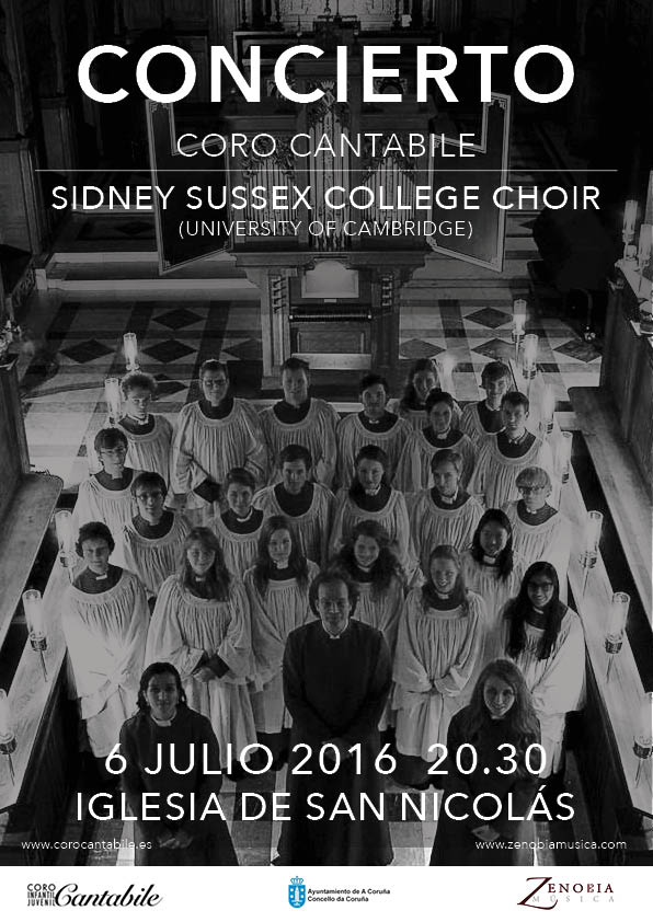 Coro Cantabile y Sidney Sussex College Choir