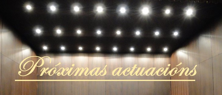 Próximas actuacións